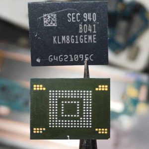 SAMSUNG KLM8G1GEME-B041 8GB+1 EMMC BGA BALL 153 PINS SELLE & CHIP PRICE IN BD