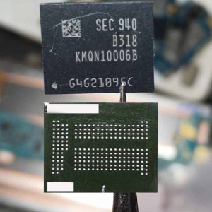 EMMC KMQN10006B-B318 8GB+1GB RAM BGA 221 BALLS SOLDERS SELLE IN BD PRICE