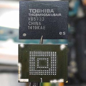 TOSHIBA THGBM5G5A1JBAIR 4GB EMMC 153 BGA BALL EMCP NAND FLASHER SELLE IN BD