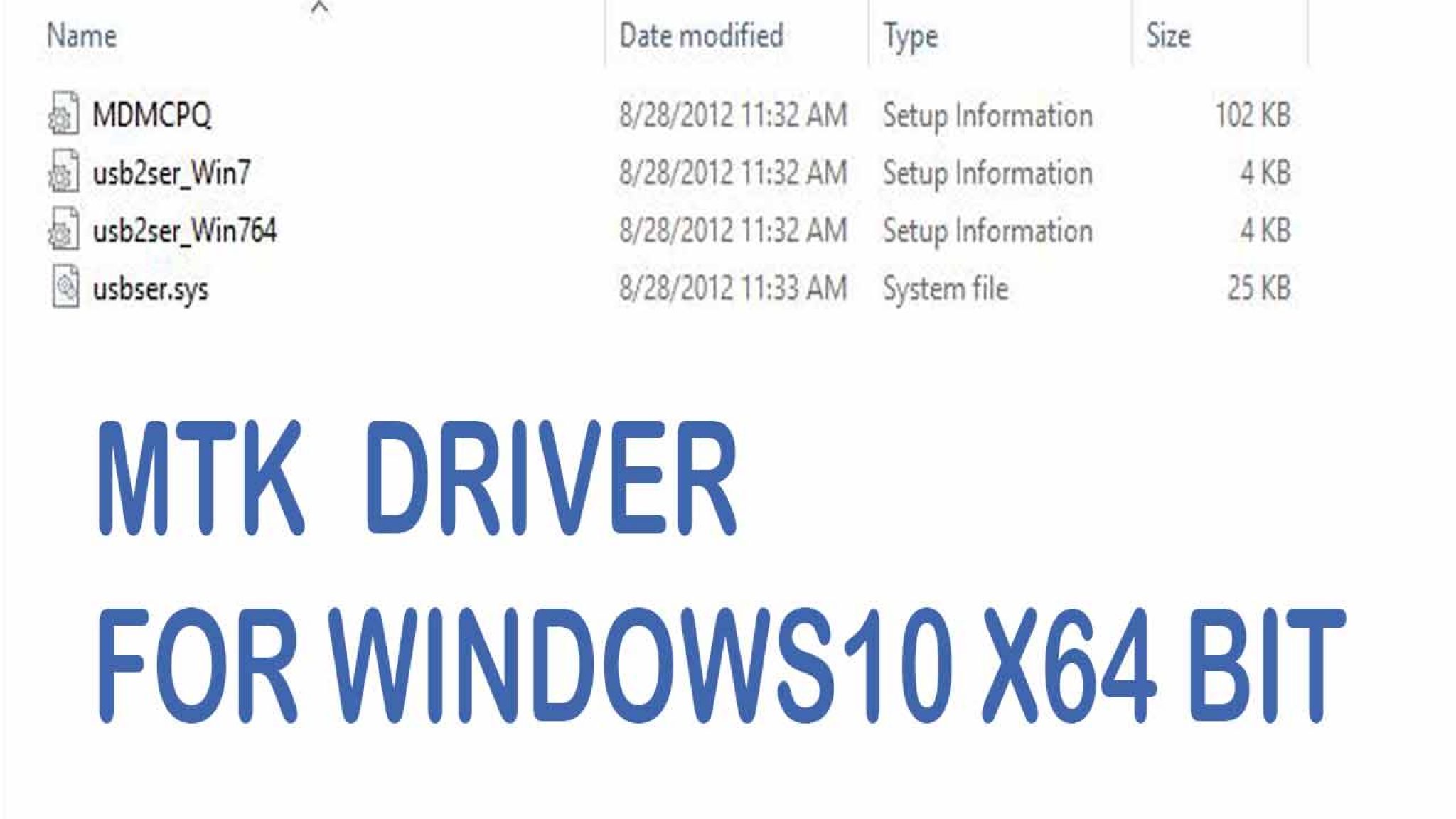 mtk preloader driver windows 10 64 bit