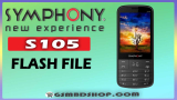 SYMPHONY S105 FLASH FILE WITHOUT PASSWORD (STOCK FIRMWARE) BY – GSMBDSHOP