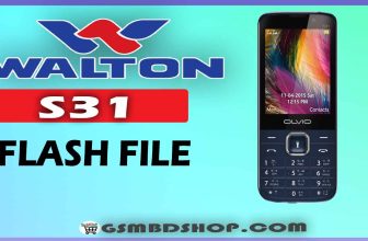 Walton S31 Flash File Without Passwrod (Stock Rom Firmware) Gsm Bd Shop