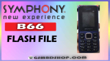 Symphony B66 Flash File Without Password(Stock Firmware) Tasted By gsmbdshop