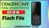 Symphony D34 Flash File Without Password Ok File By-Gsmbdshop.com